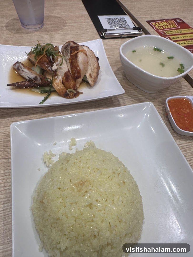 Hainanese Chicken Rice
