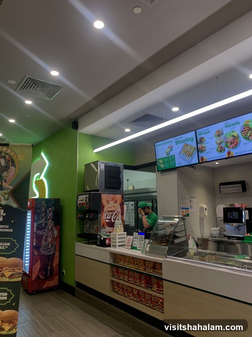Fast Food Restaurant Interior