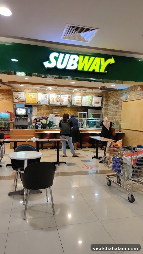 Subway Restaurant Interior