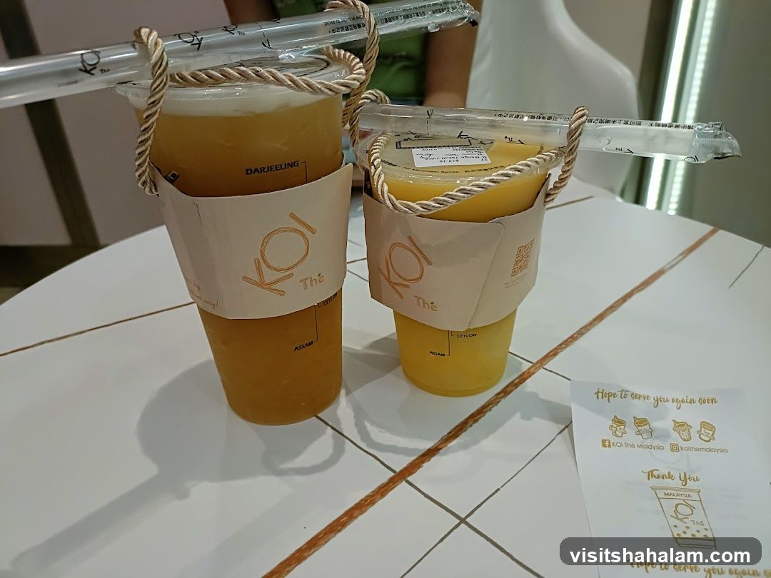 Two KOI The drinks