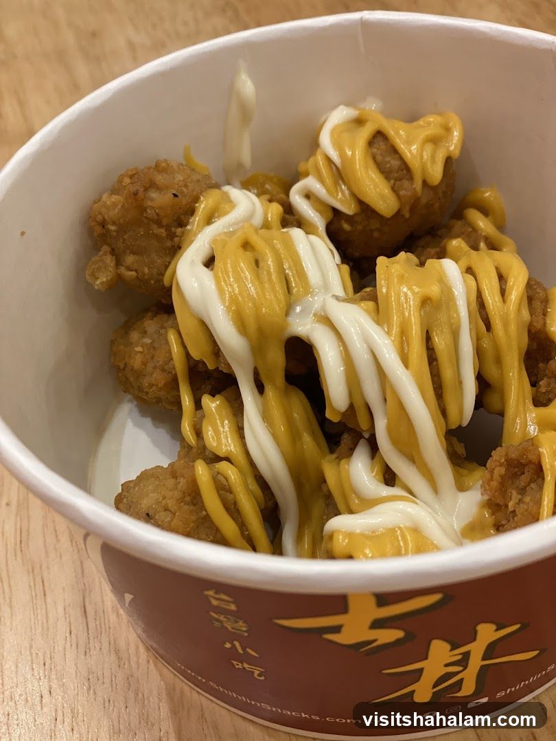 Fried Chicken Bites with Sauce