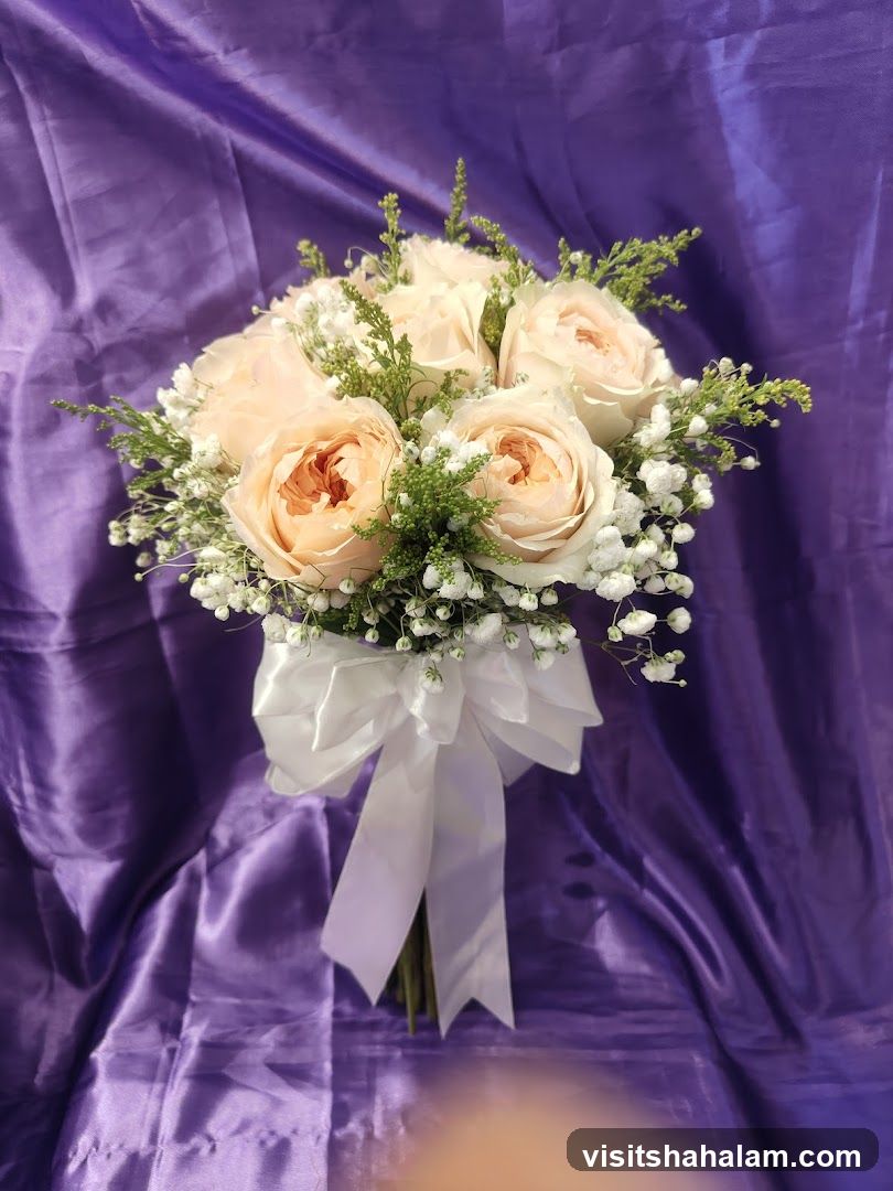 Peach Rose Bouquet