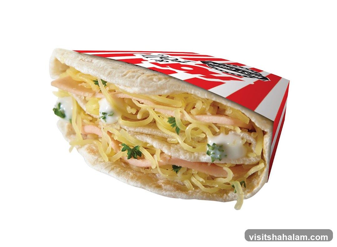 Savory Crepe with Ham and Cheese