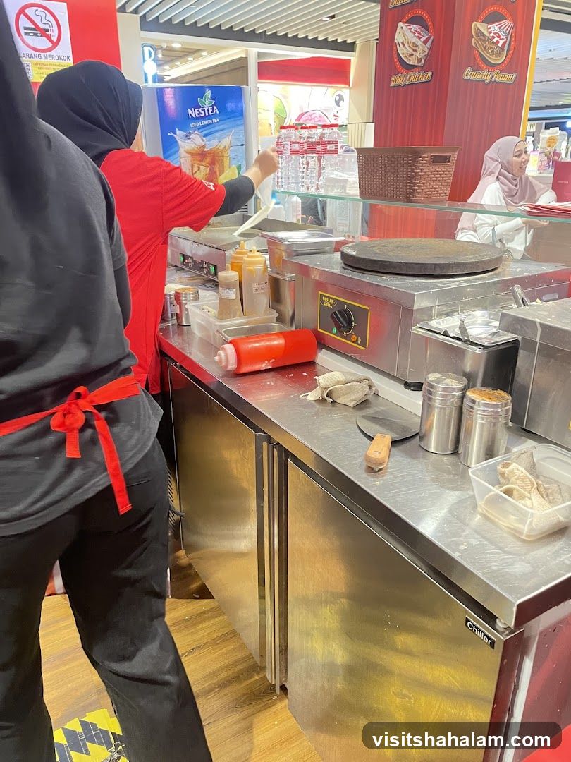 Crepe Stand