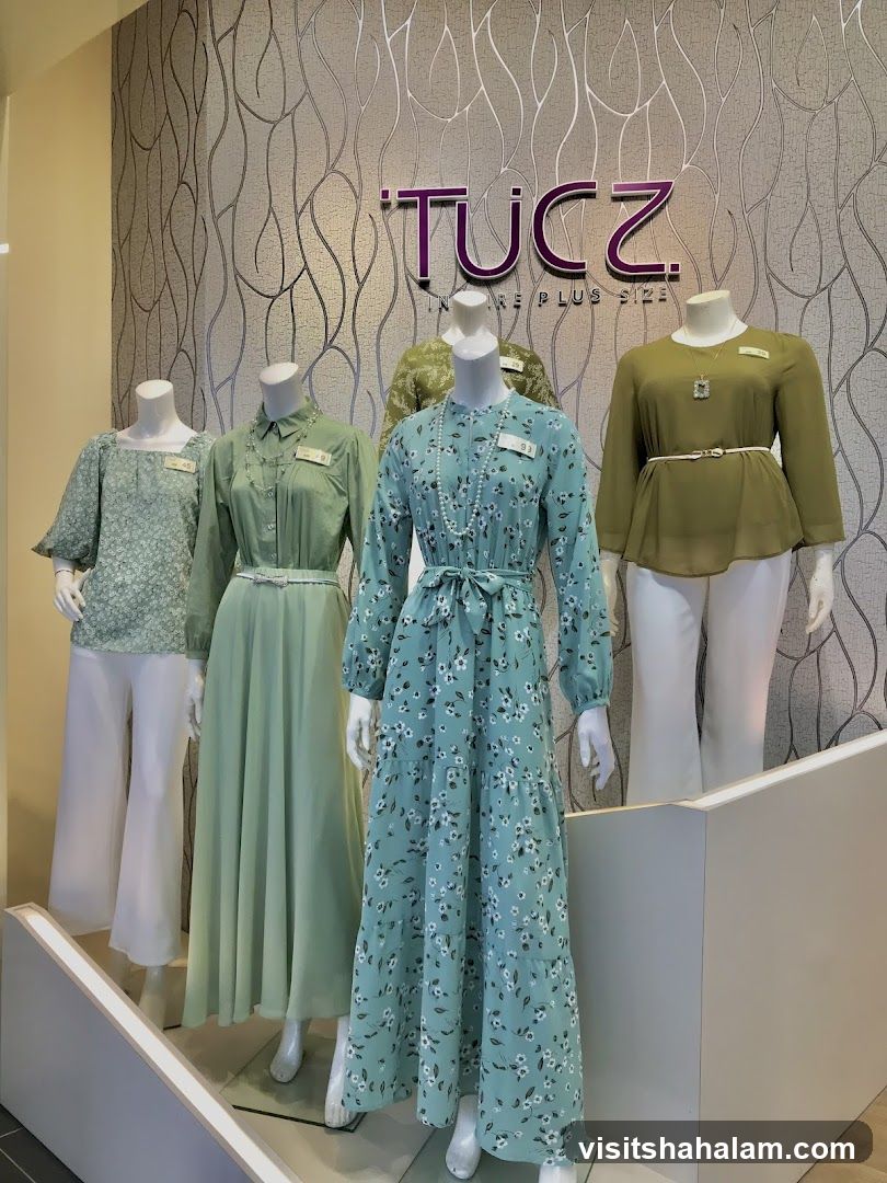 Mannequins in a store display