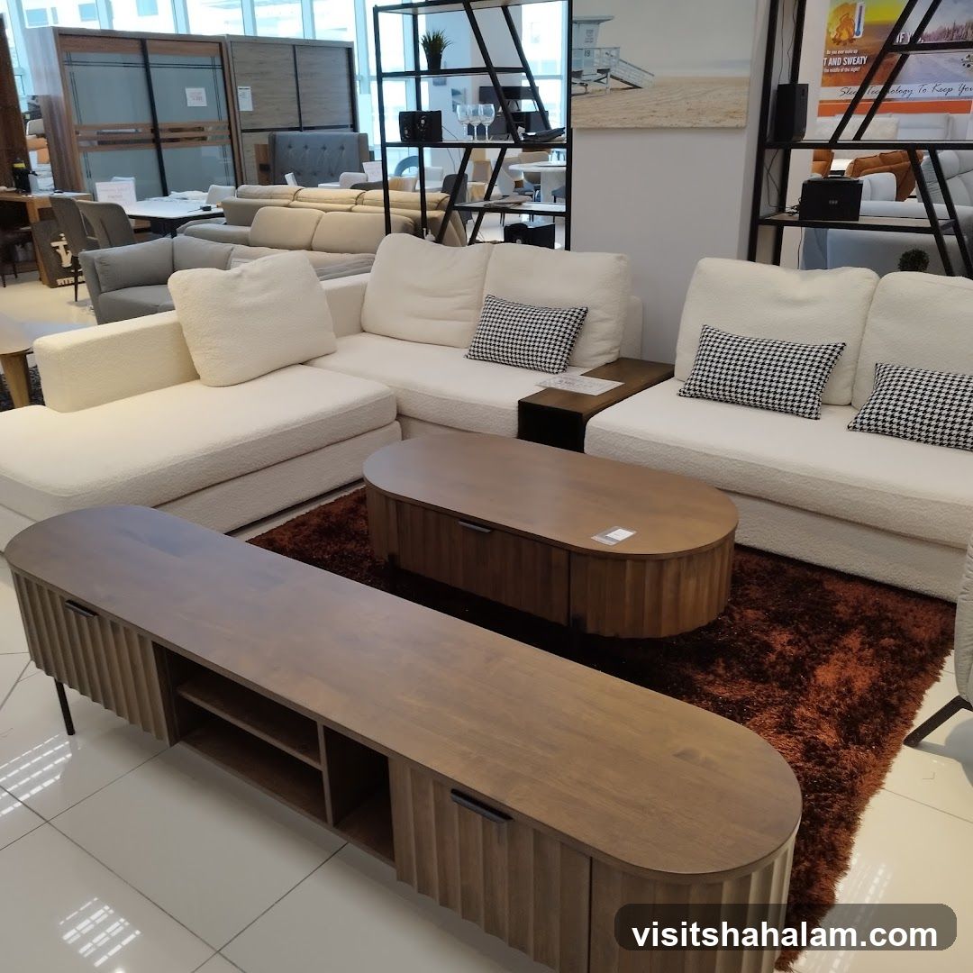 Living Room Furniture Display
