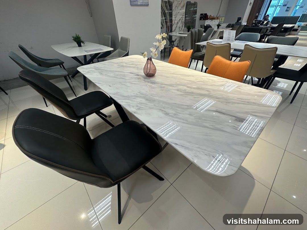 Dining Room Furniture Display