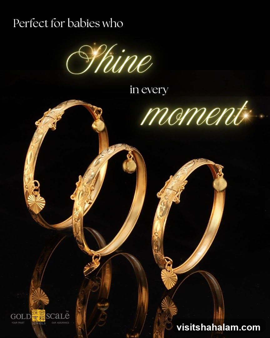 Gold Bangles for Babies