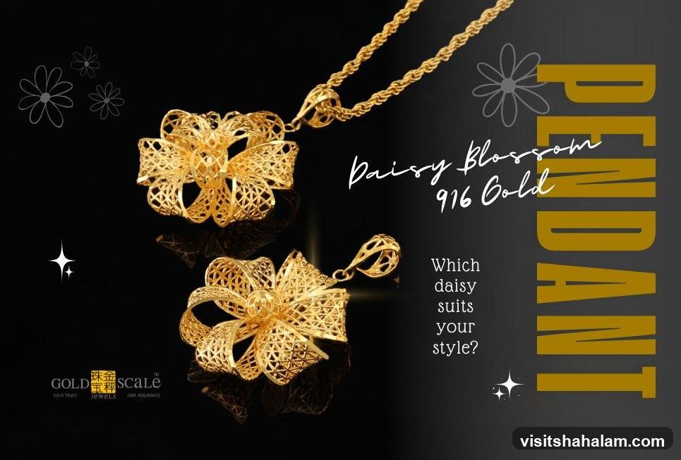 Gold Pendant Advertisement