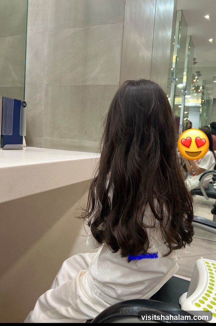 Child at Hair Salon