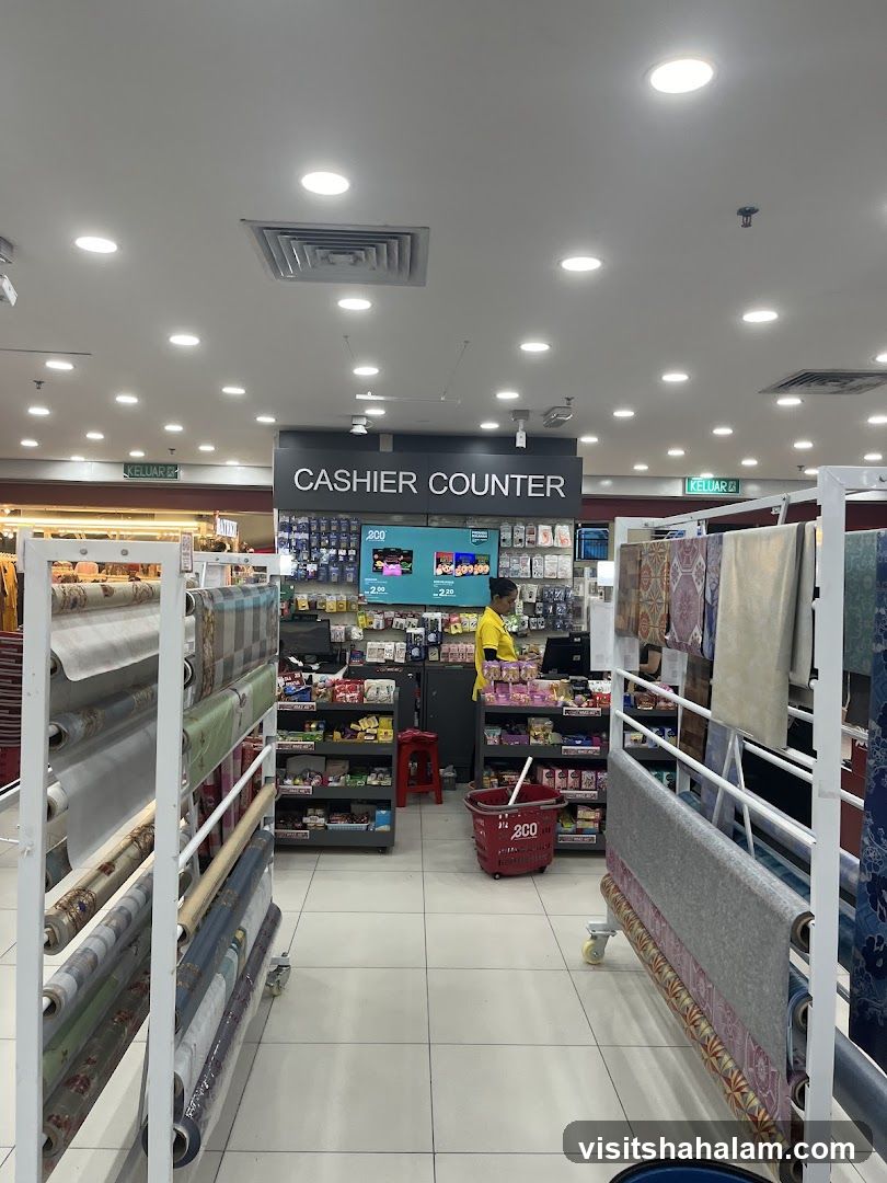 Cashier Counter in a Store