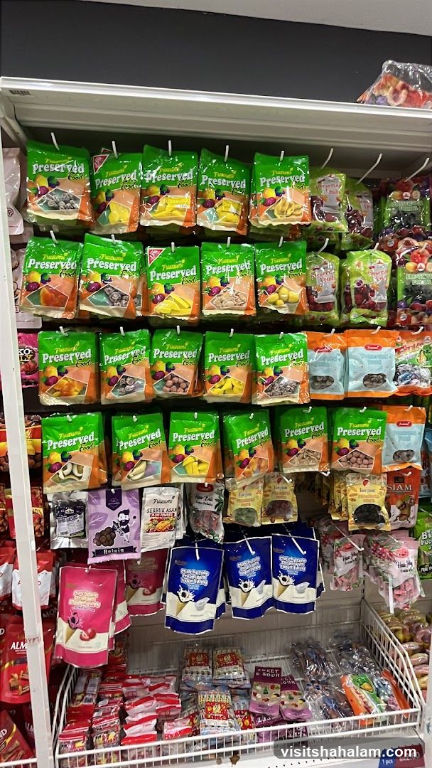 Assortment of Packaged Snacks