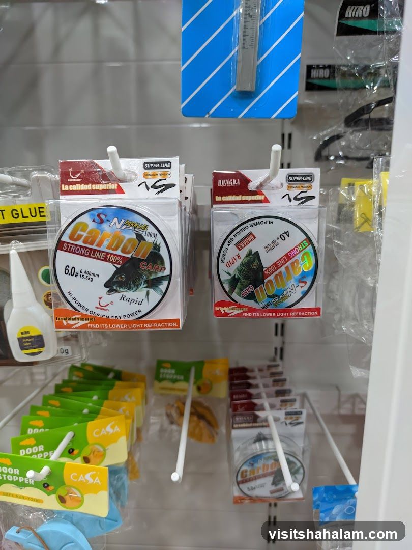 Fishing Line and Door Stoppers