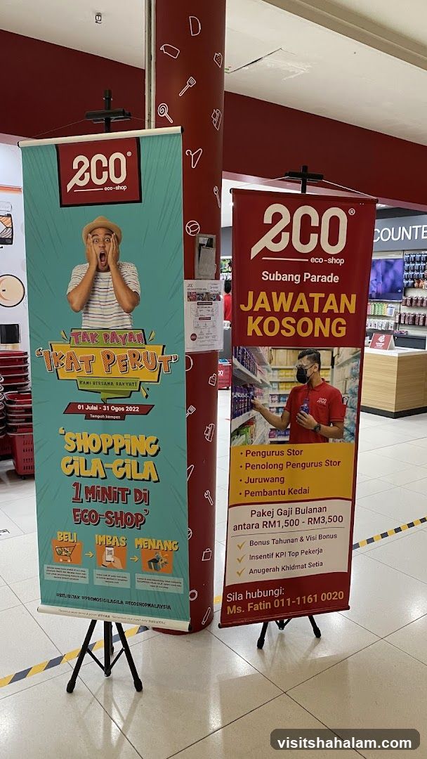 Eco-Shop Promotional Banners