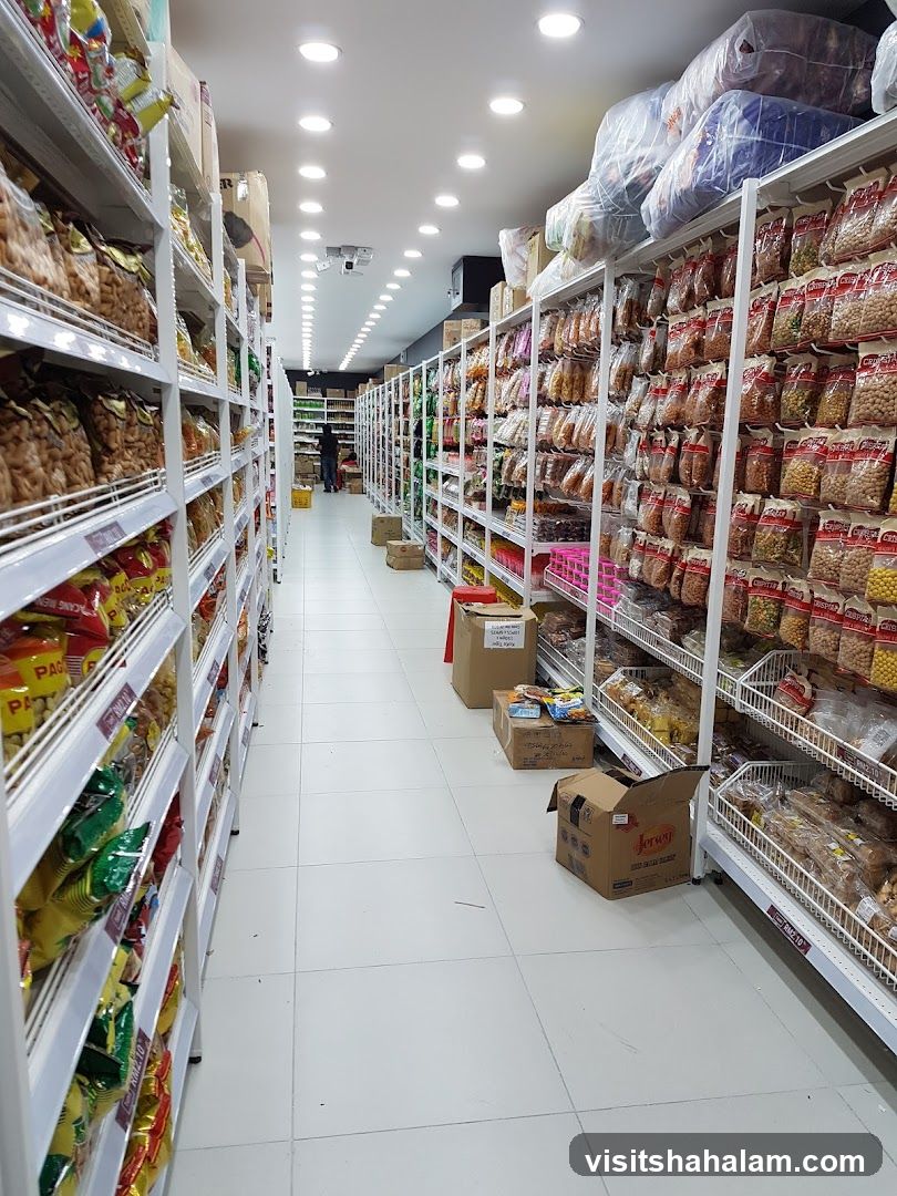 Snack Aisle in a Store