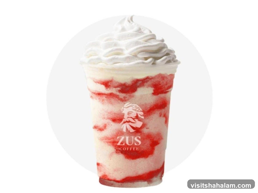 Strawberry Frappe