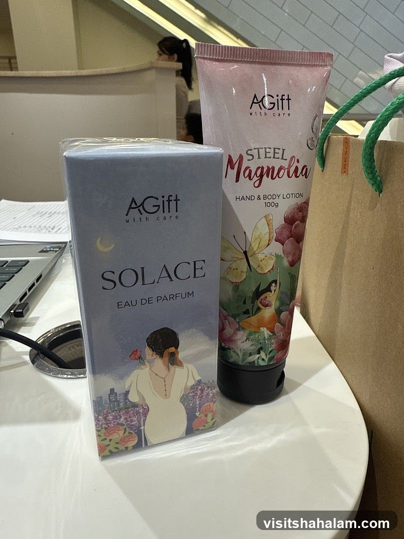 AGift Solace Eau de Parfum and Steel Magnolia Hand & Body Lotion