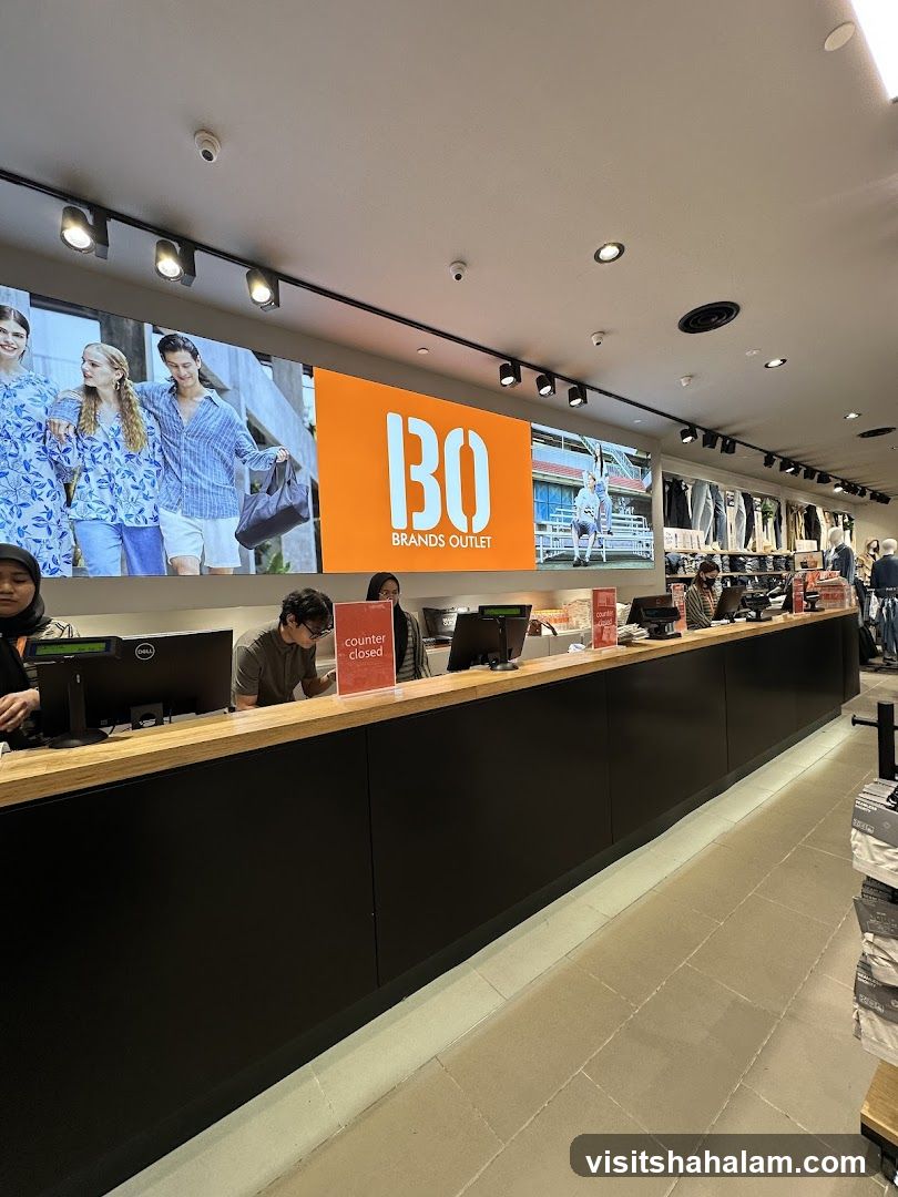 Brands Outlet Counter