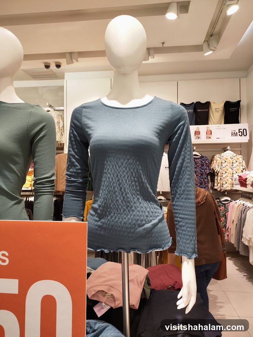 Mannequins in Clothing Store Display