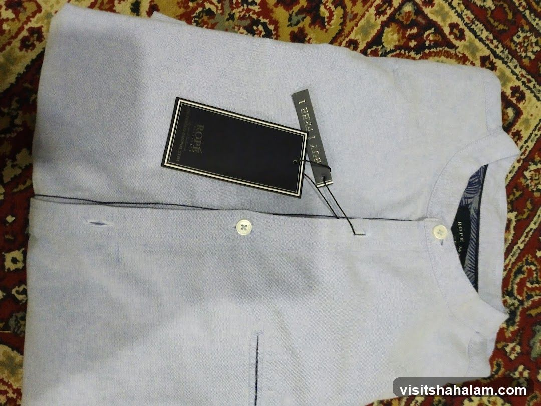 Light Blue Shirt with Tags