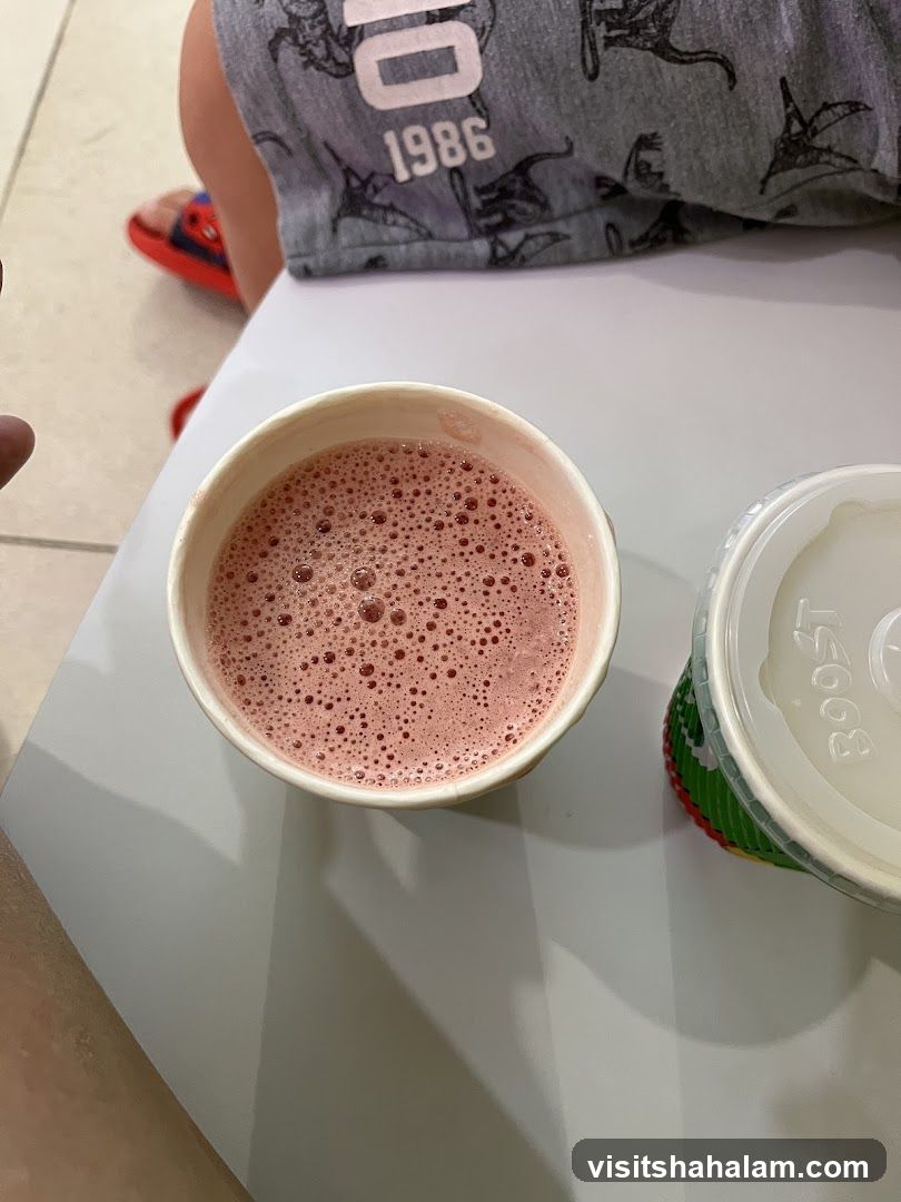 Pink Drink in a Cup