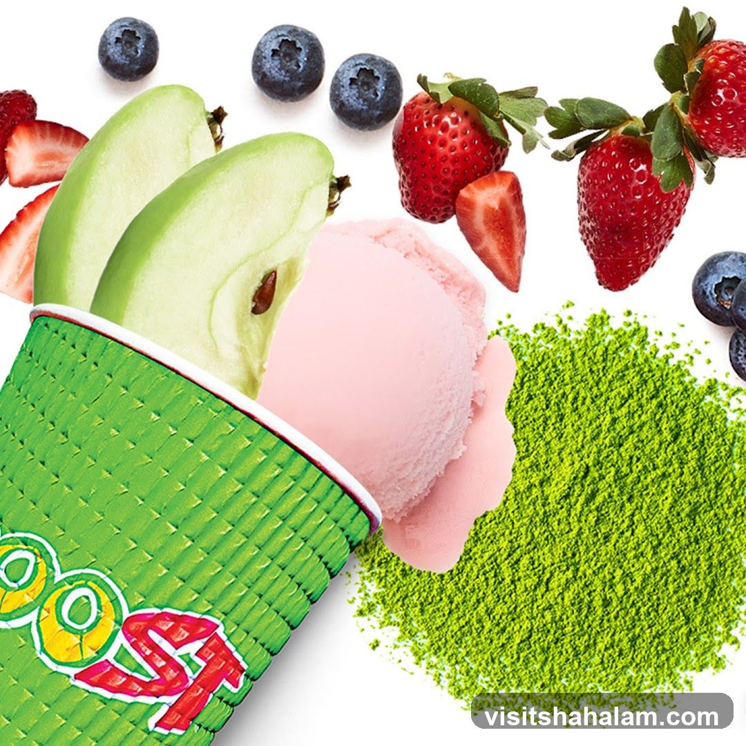 Ice Cream and Fruit