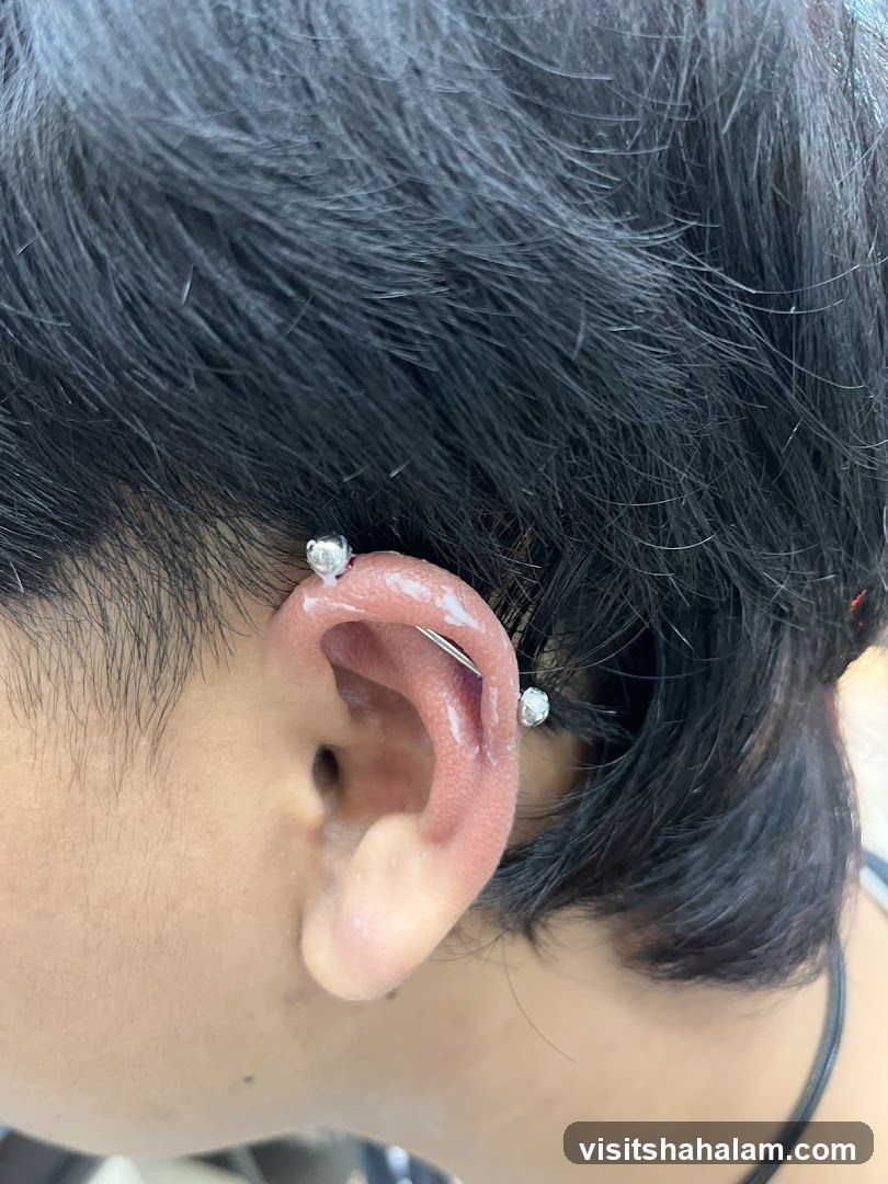 Industrial Ear Piercing