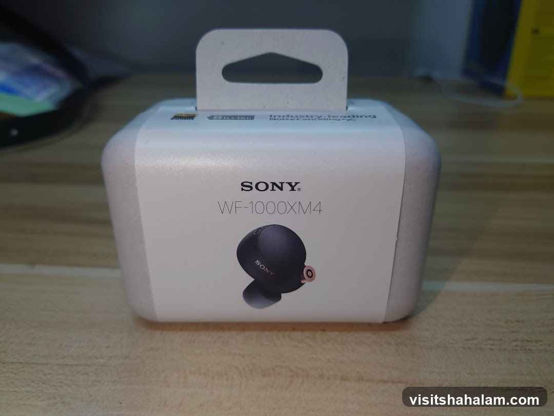 Sony WF-1000XM4 Packaging