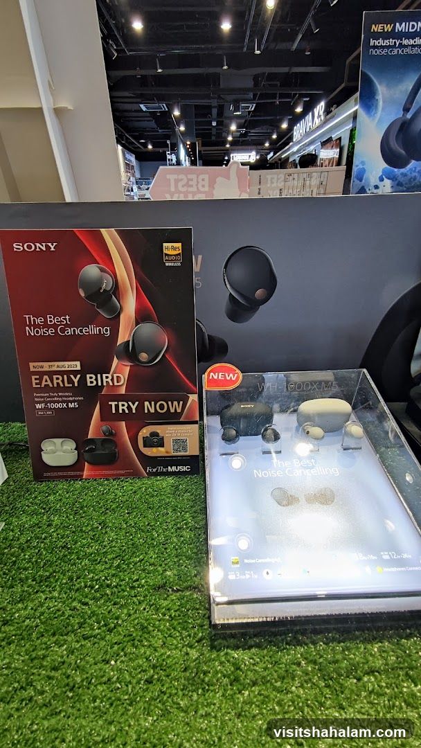 Sony Earbuds Display
