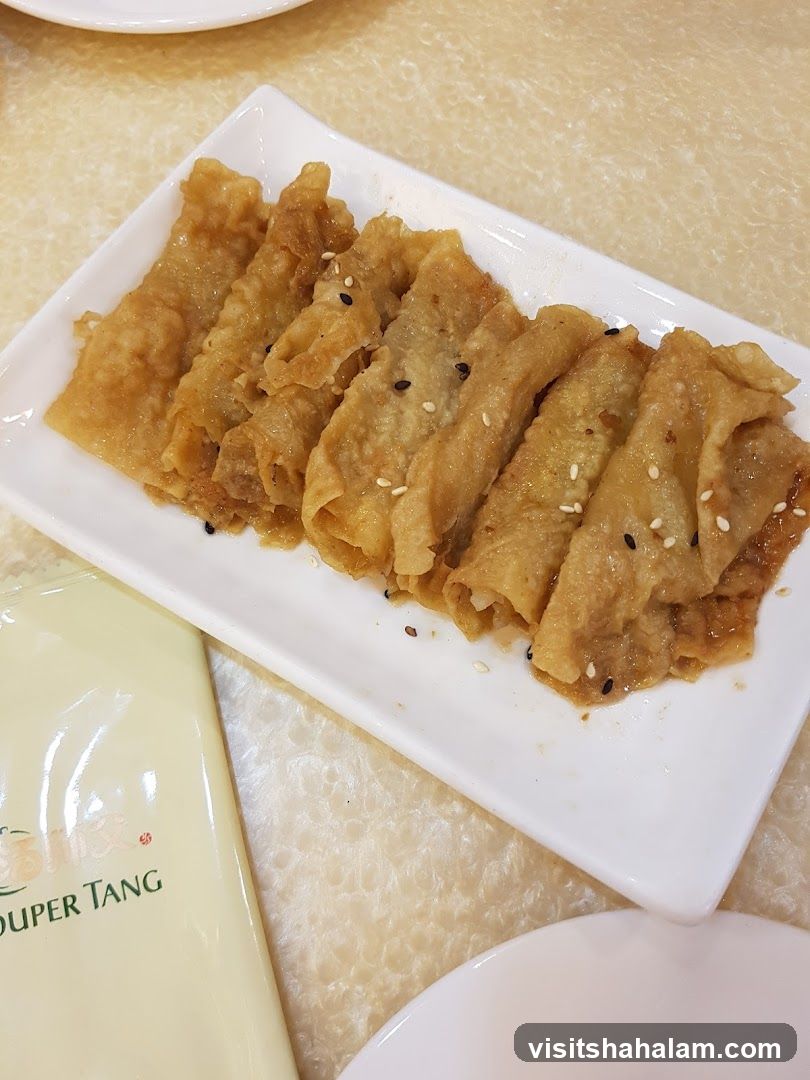 Fried Bean Curd Rolls