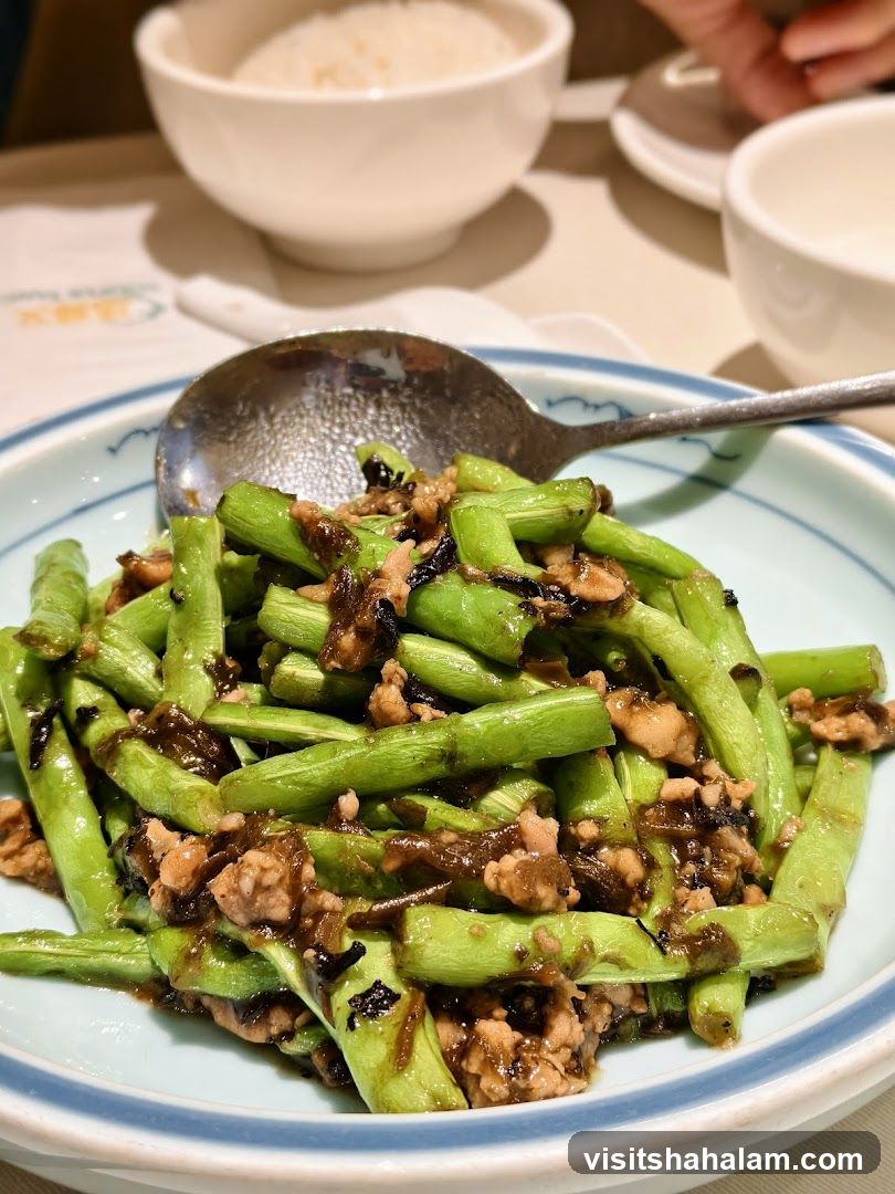 Stir-fried Green Beans with Minced Pork
