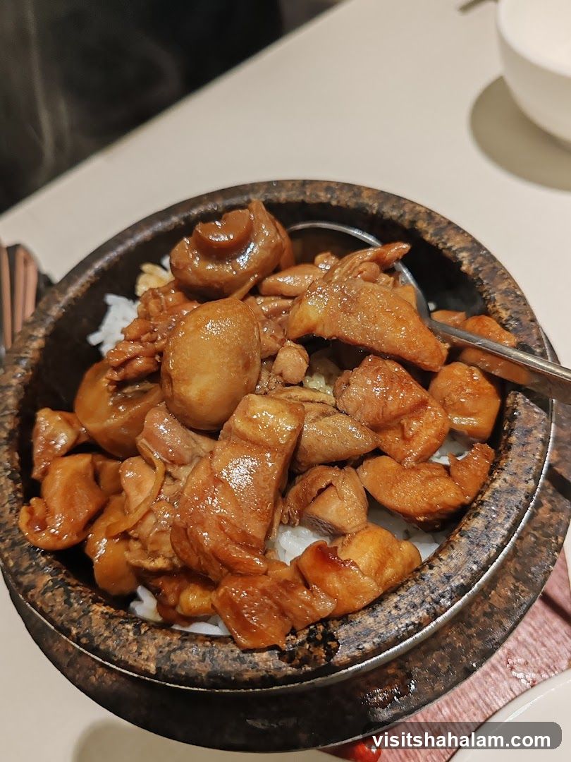 Chicken and Mushroom Rice Bowl
