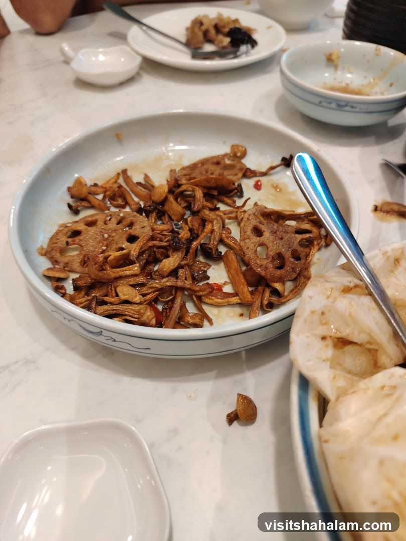 Dishes of Food on a Table