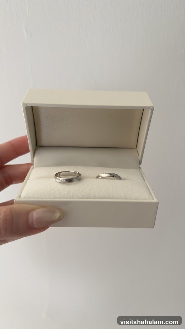 Wedding Rings in a Box