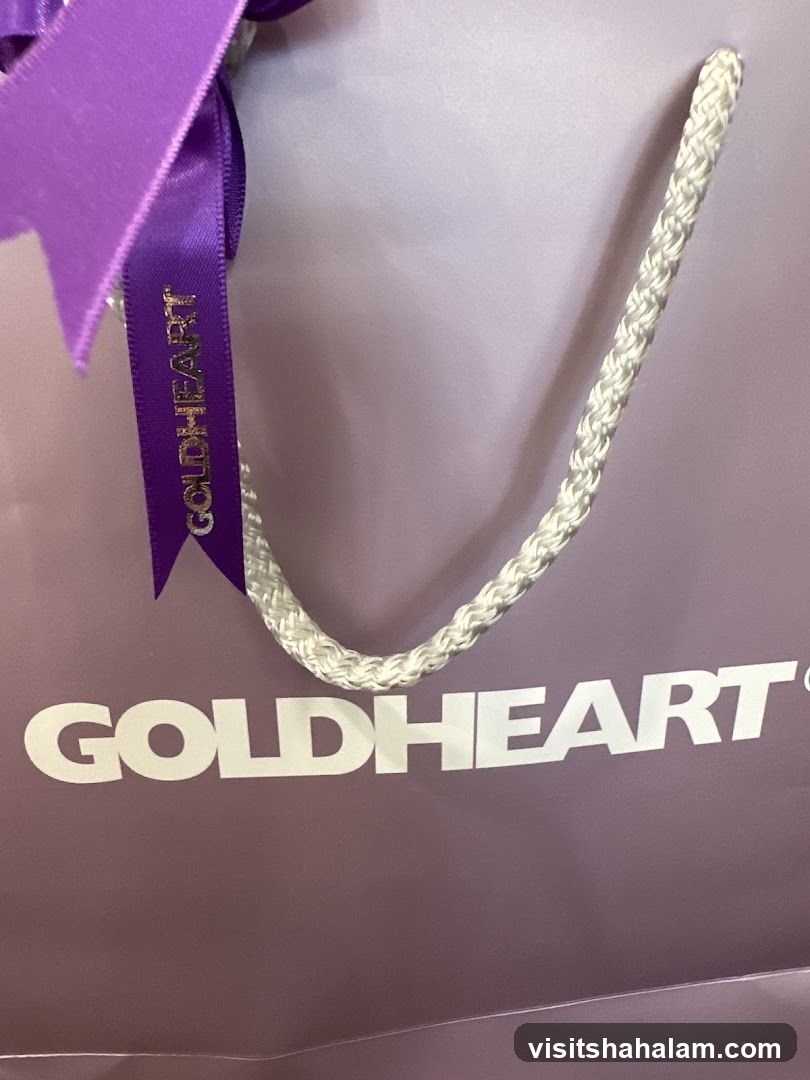 Goldheart Shopping Bag