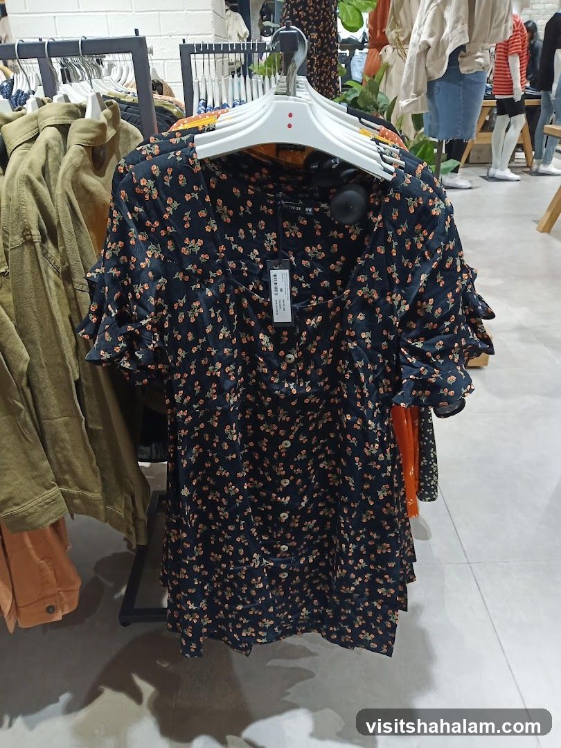 Floral Print Dress on Hanger