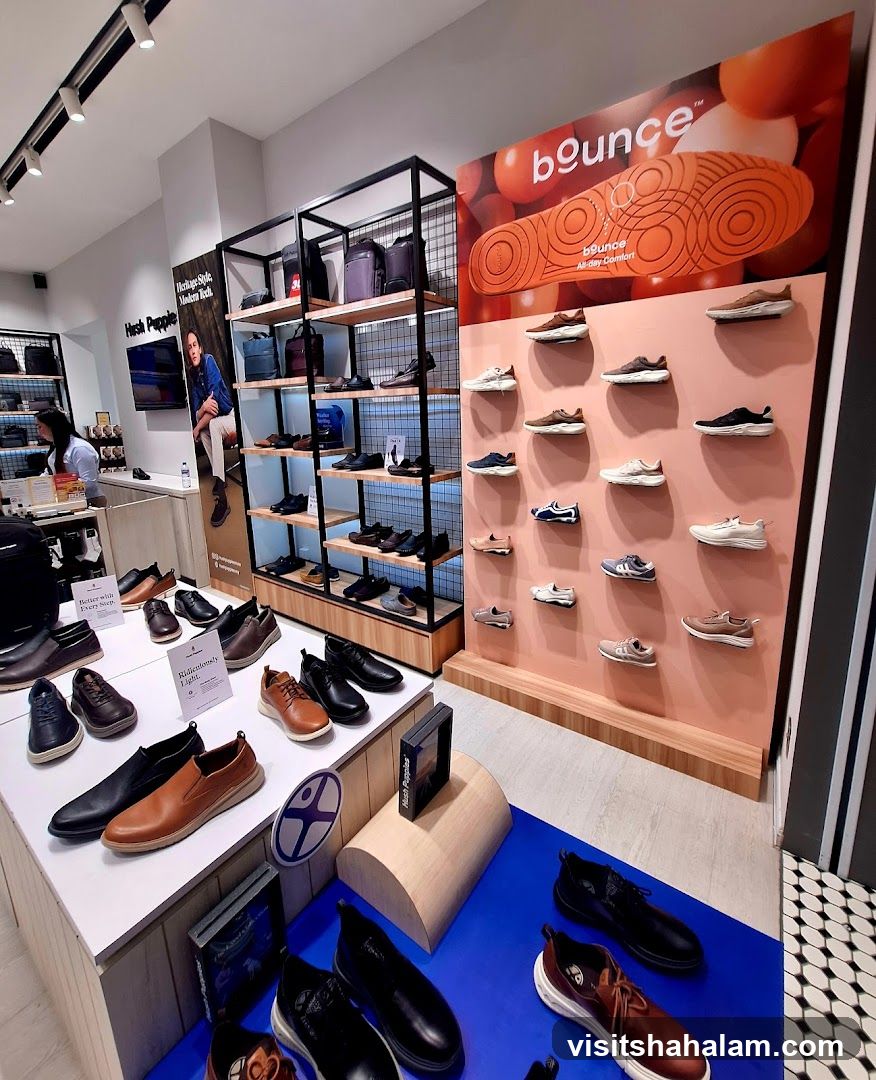 Hush Puppies Shoe Store Interior