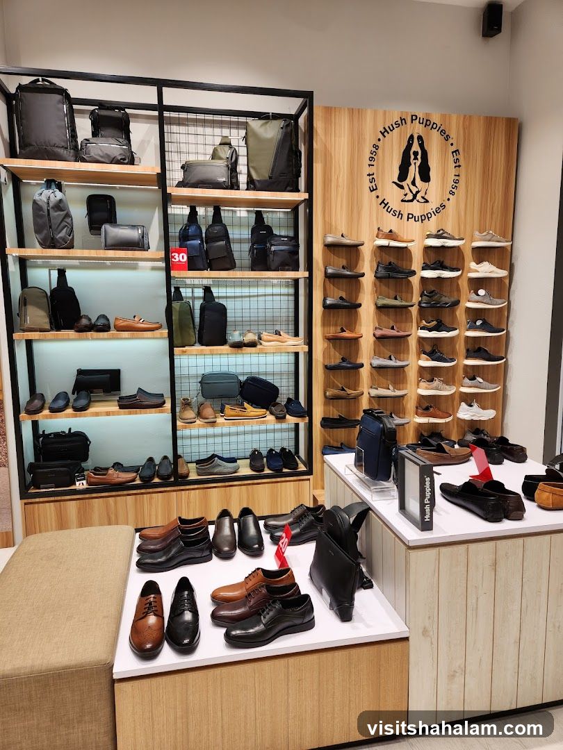 Hush Puppies Shoe Store Display
