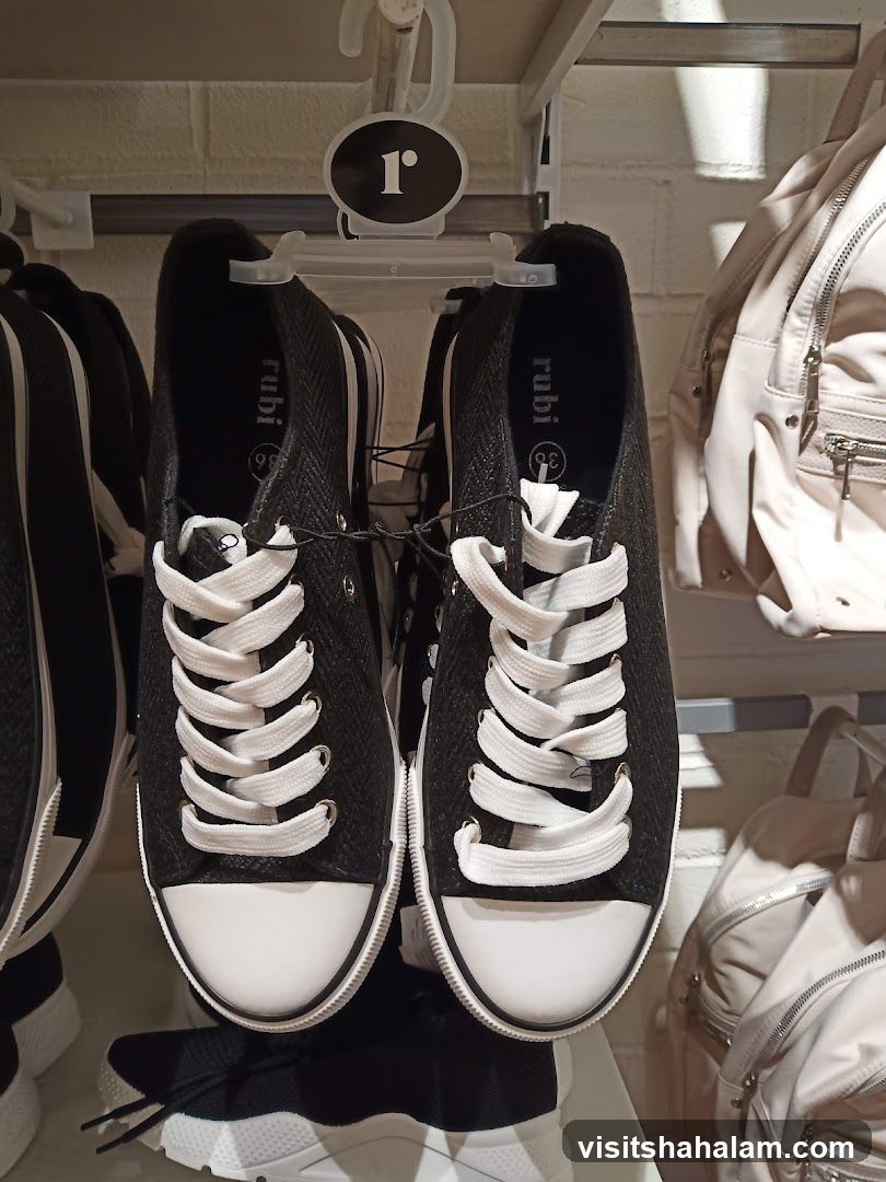 Black Canvas Sneakers