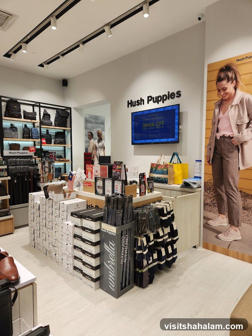 Hush Puppies Store Interior