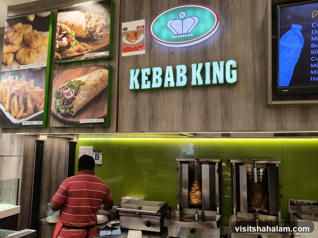 Kebab King Food Display