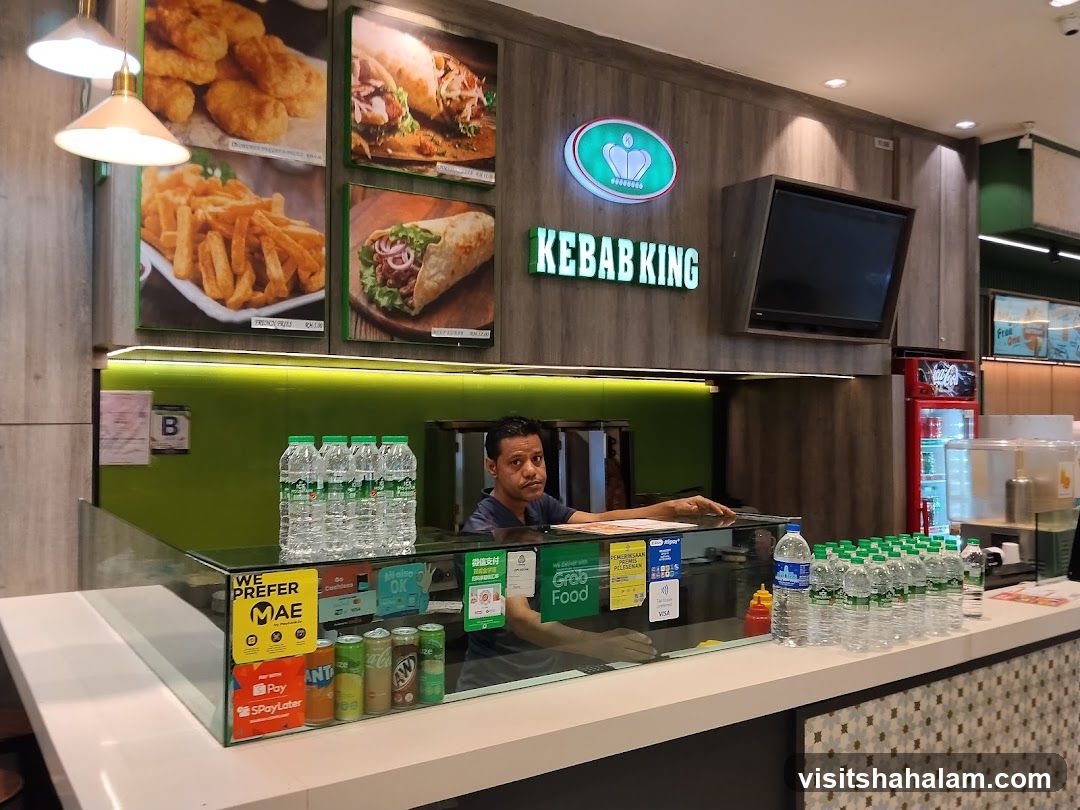 Kebab King Counter