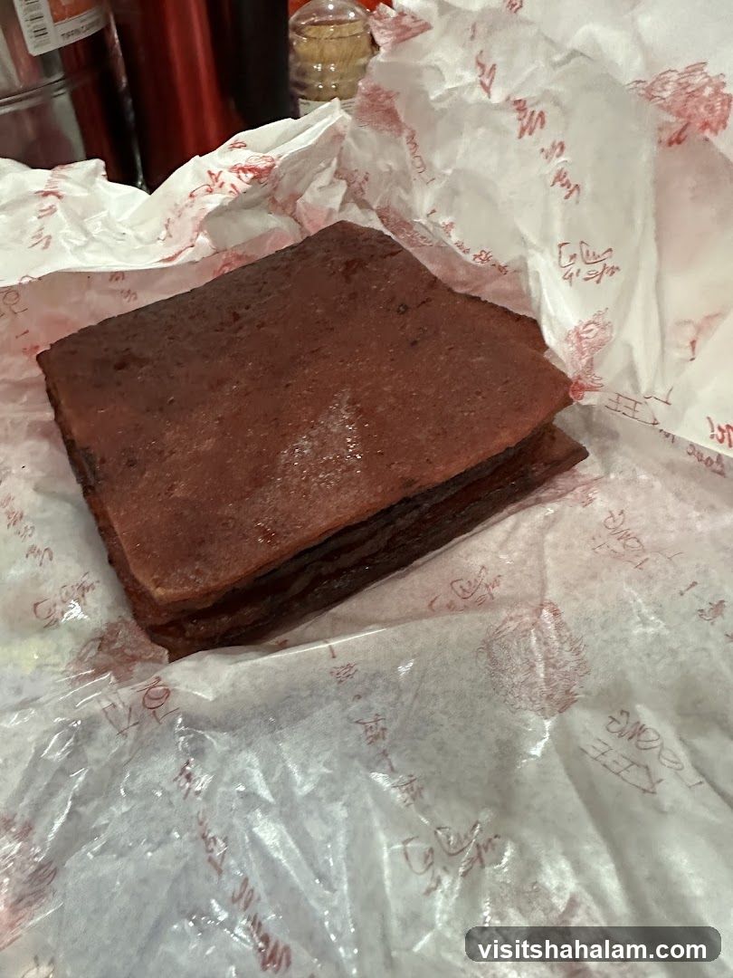 Stacked Meat Slices