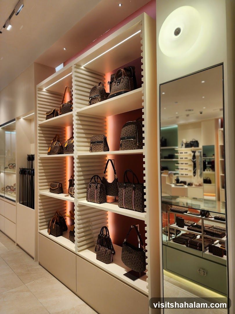 Bags on Display