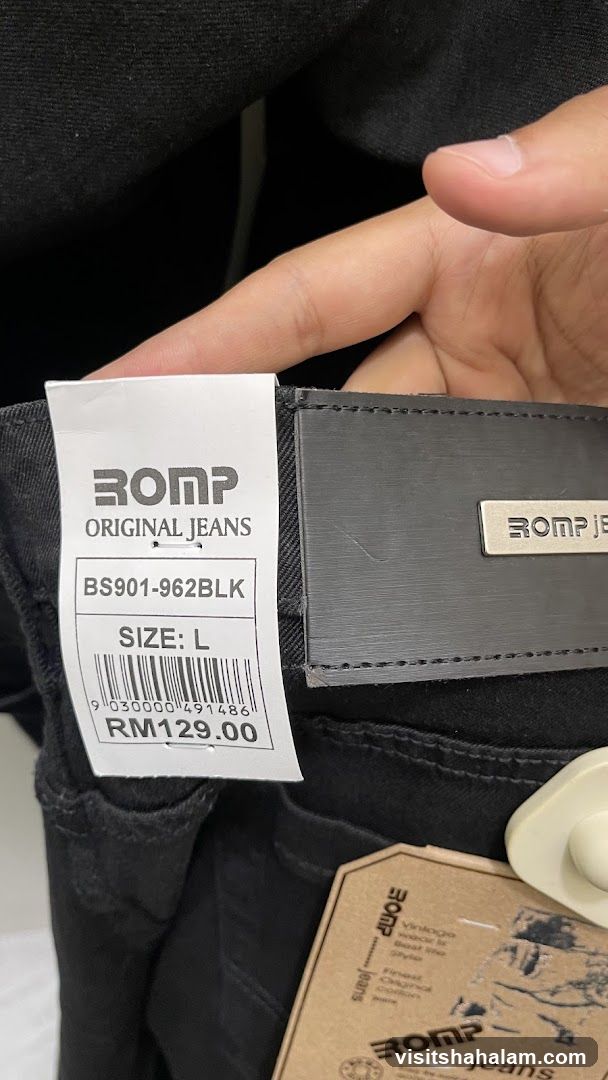 ROMP Original Jeans Tag