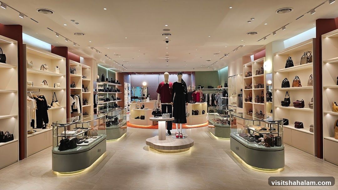 Luxury Handbag Store Interior