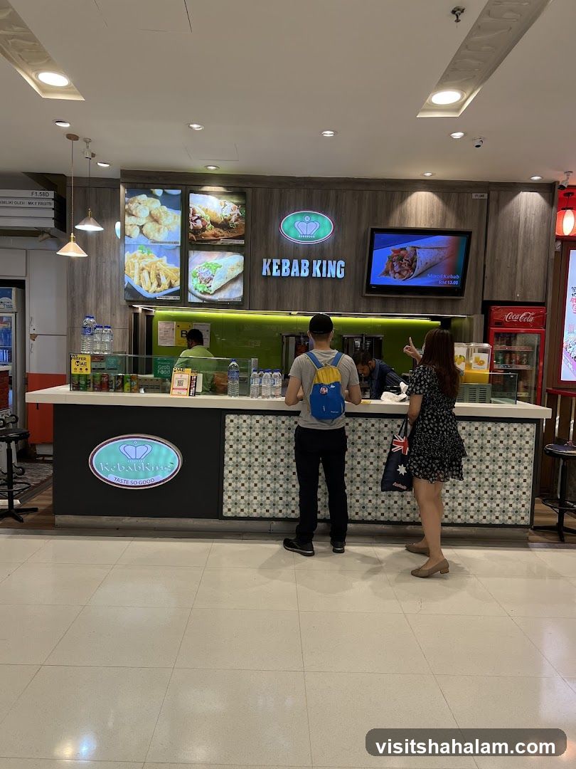 Kebab King Counter