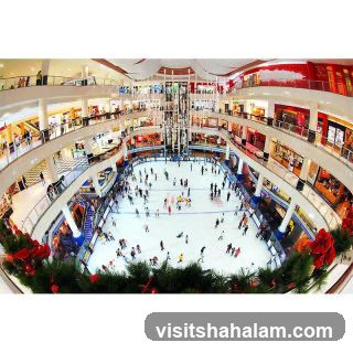 Ice Skating Rink in a Mall