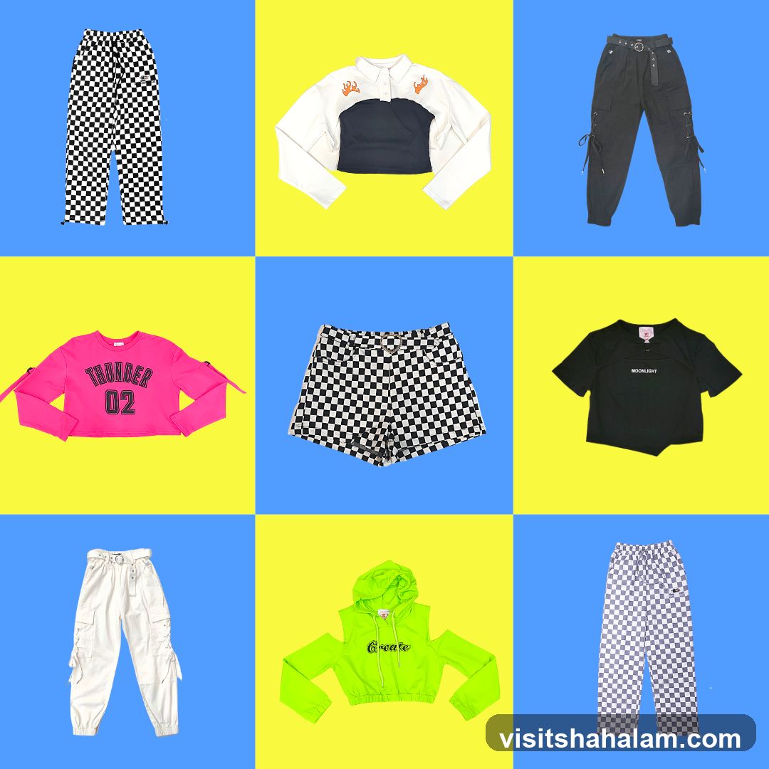 Fashion Apparel Collage