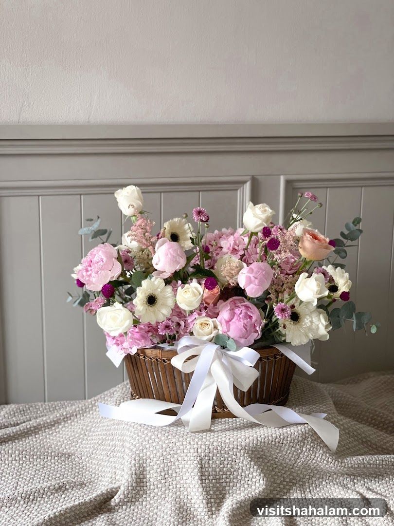 Flower Basket Arrangement